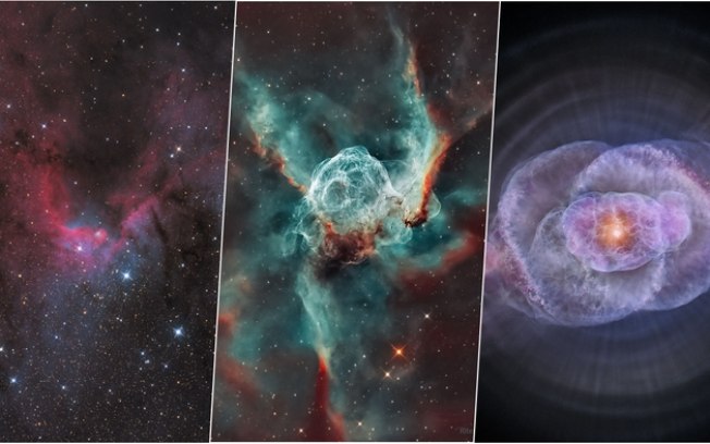 Destaques da NASA: nebulosas, fases de Vênus e  nas fotos astronômicas da semana