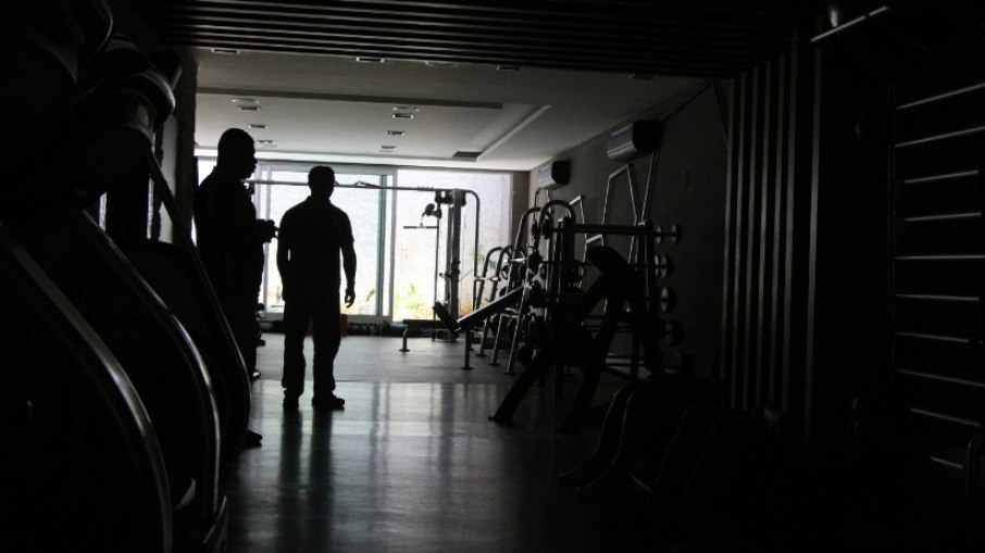 Academia de ginástica na Vila Saúde ficou sem energia elétrica após apagão na última sexta-feira (3)