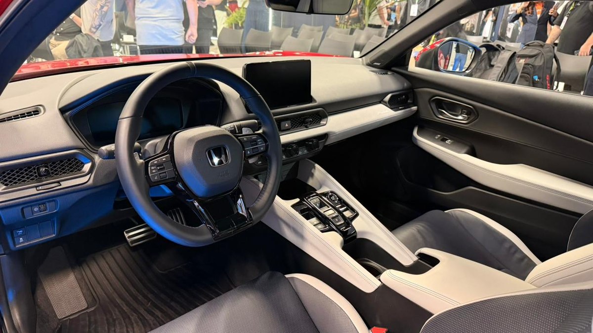 Interior do Honda Prelude 