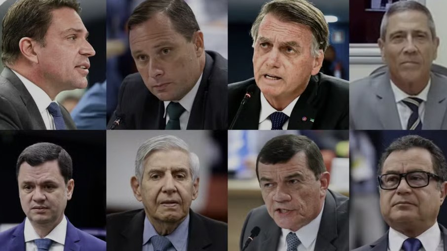 O chamado 'núcleo crucial' da trama golpista O chamado 'núcleo crucial' da trama golpista