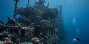 Naufrágio com 1.289 prisioneiros é encontrado no fundo do mar