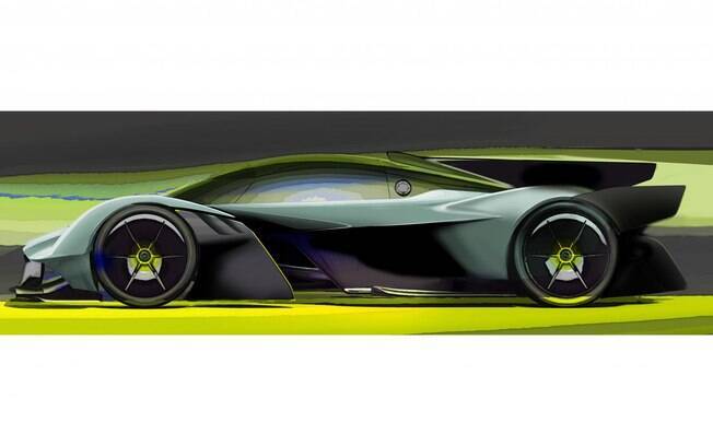 Aston Martin Valkyrie leva o estudo da aerodinâmica ao extremo