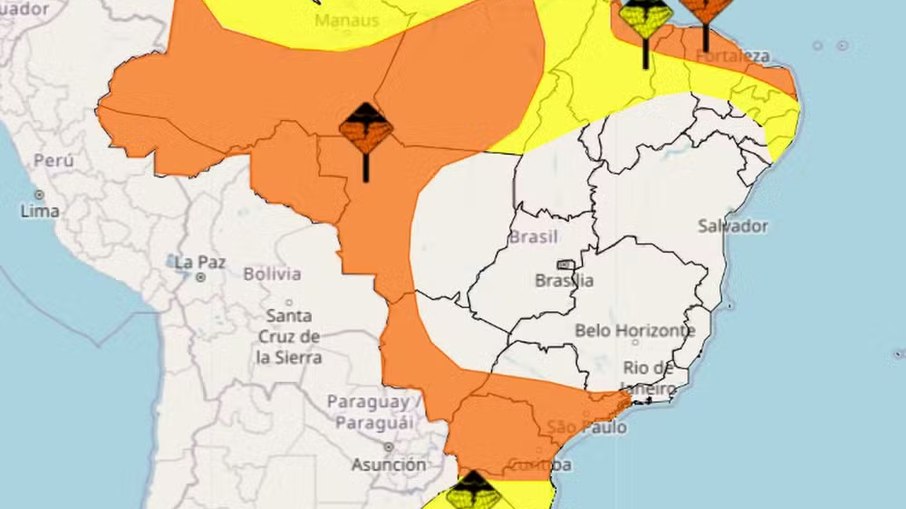 Alertas do Inmet