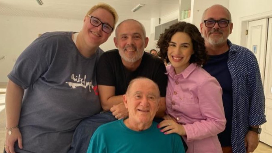 Didi com os filhos Didi com os filhos