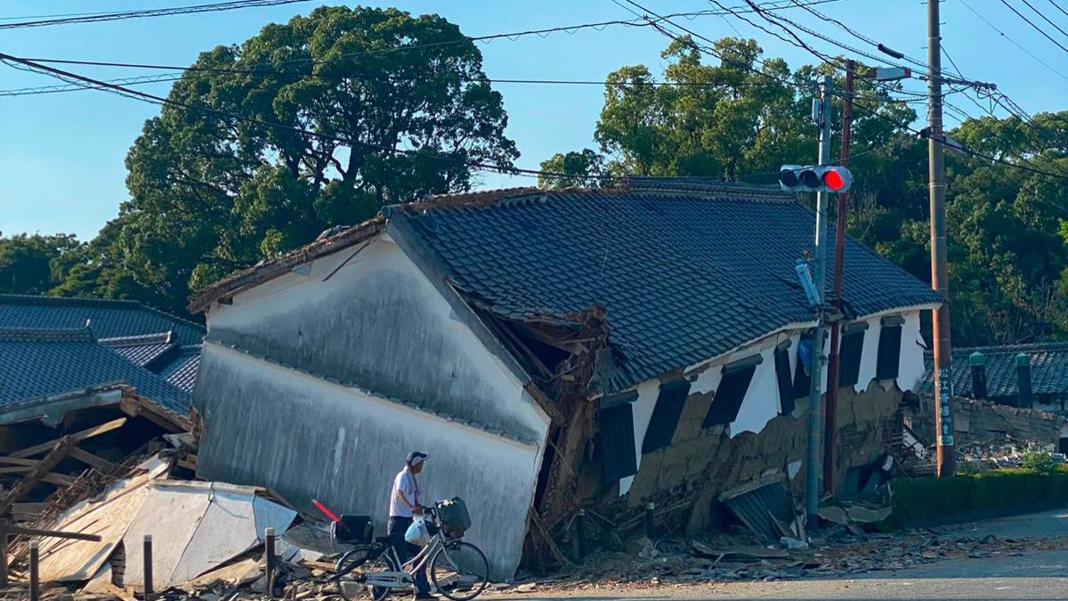 Terremoto arrasa Kumamoto e lembra tragédia de 2016
