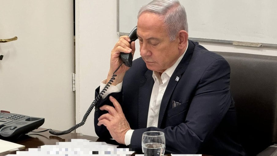 Primeiro-ministro de Israel, Benjamin Netanyahu se reuniu com o secretário de Estado dos EUA, Antony Blinken