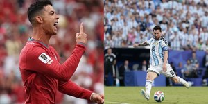Cristiano Ronaldo se irrita em entrevista após Messi ser citado