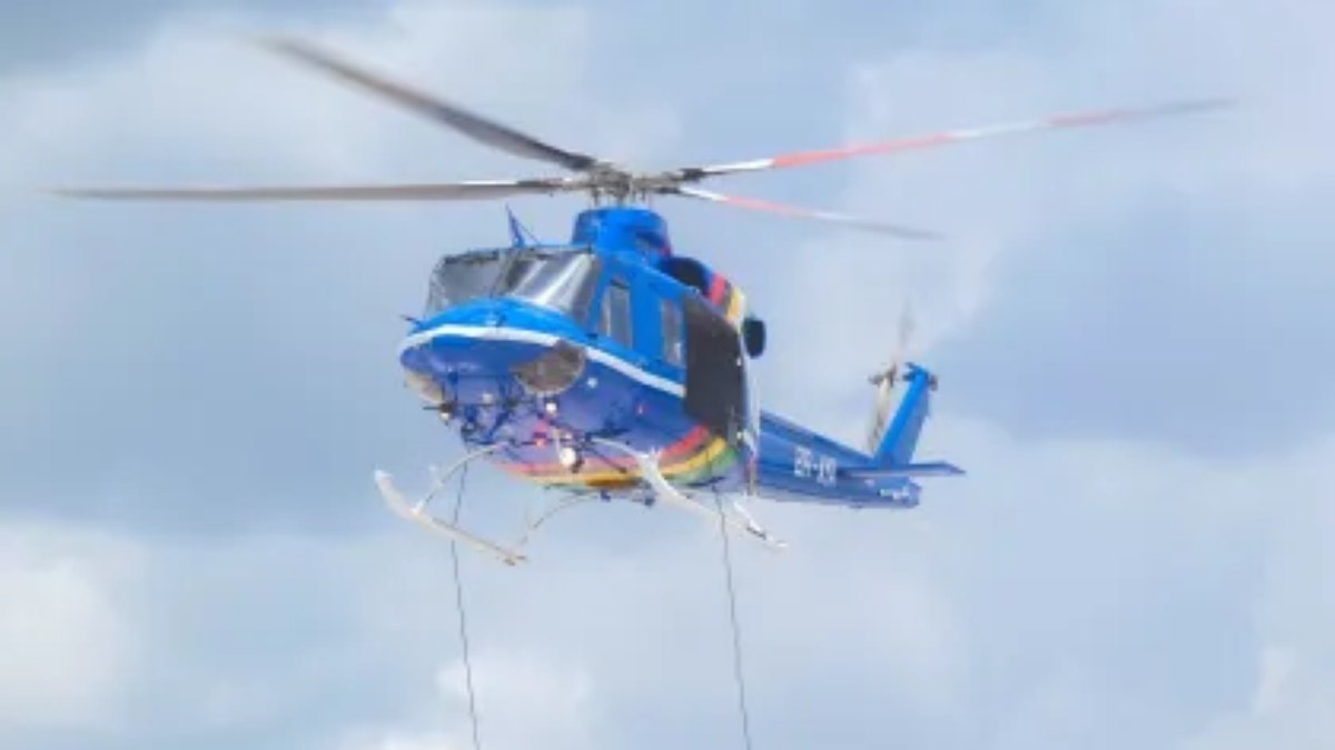 O helicóptero tinha sete soldados da Guiana e caiu perto da fronteira com a Venezuela