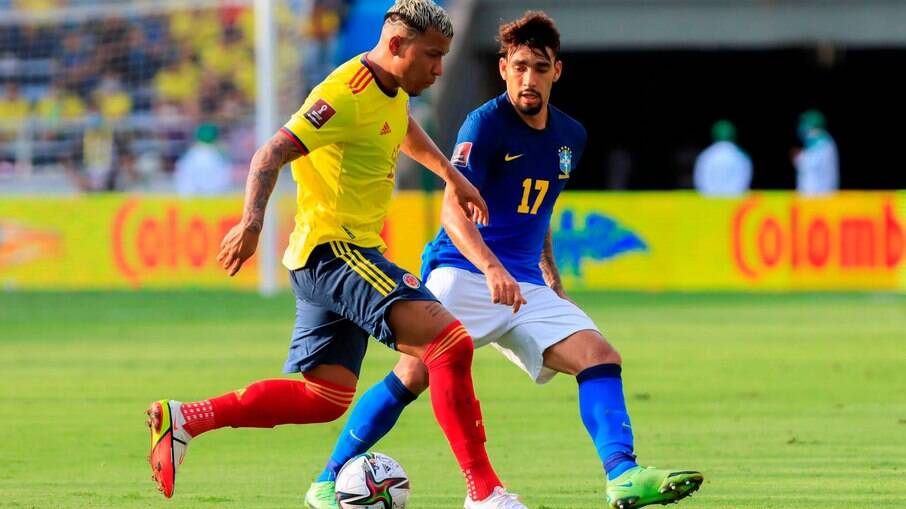 No último domingo, Colômbia e Brasil empataram em 0 a 0 