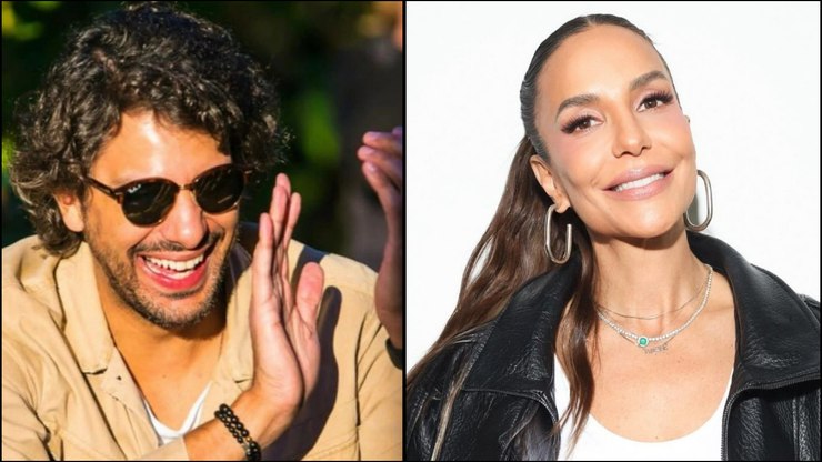 Ivete Sangalo é flagrada aos beijos com Tiago Maia