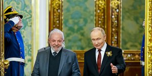 Lula e Putin conversam sobre situação da Venezuela