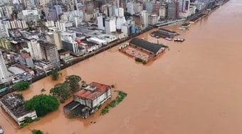 Rio Taquari diminui e fica abaixo da cota de inundação
