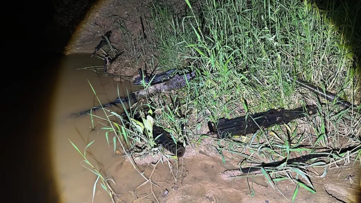 Metralhadoras foram encontradas em São Roque, no interior de São Paulo