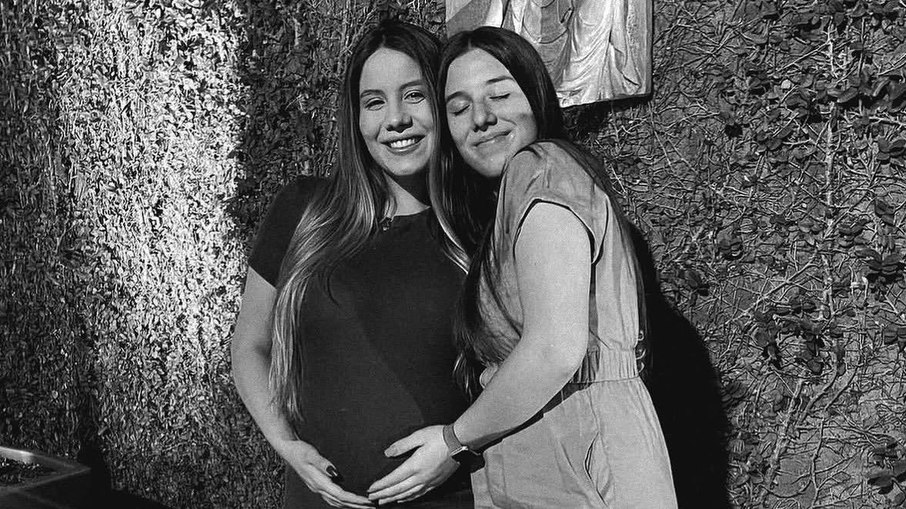 Lívia e a irmã Bianca Bevilacqua