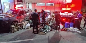 Trio é preso em SP com mais de 1 tonelada de drogas