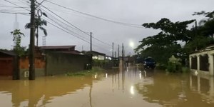 Chuvas deixam 152 famílias em abrigos no Vale do Ribeira (SP)