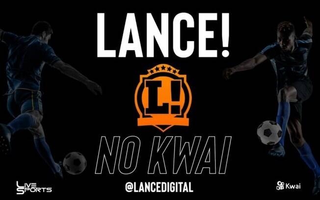 LANCE! estreia no Kwai em parceria com LiveSports