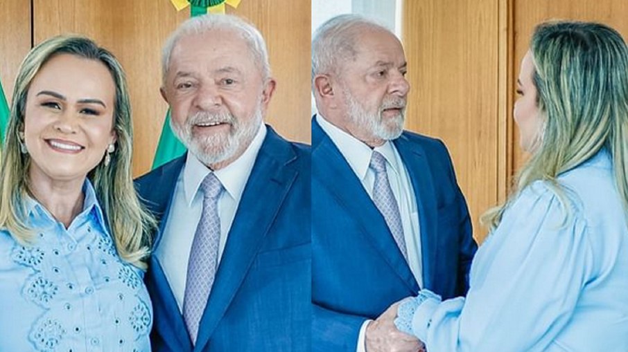Daniela Carneiro com o presidente Lula