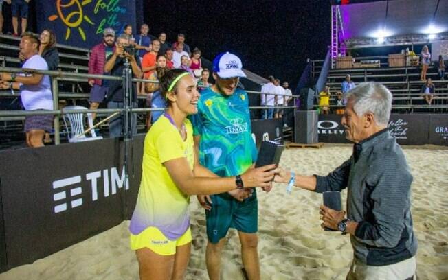 Baran e Rafa Miiller conquistam o Desafio das Estrelas no 1º dia do Follow the Beach Copacabana, um dos Big 3 do esporte