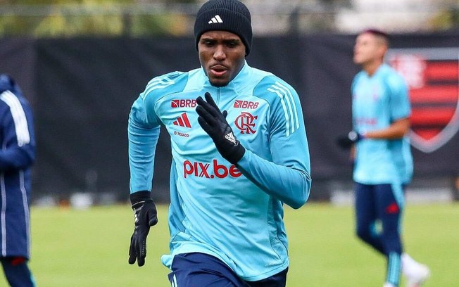Evertton Araújo tenta se conslidar no time do Flamengo Evertton Araújo tenta se conslidar no time do Flamengo