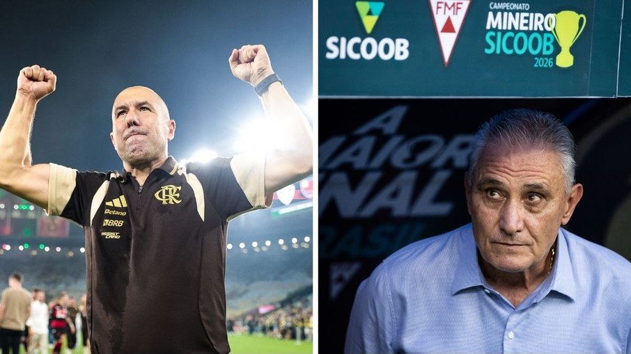 Leonardo Jardim e Tite se enfrentam nesta quarta-feira em Flamengo x Cruzeiro