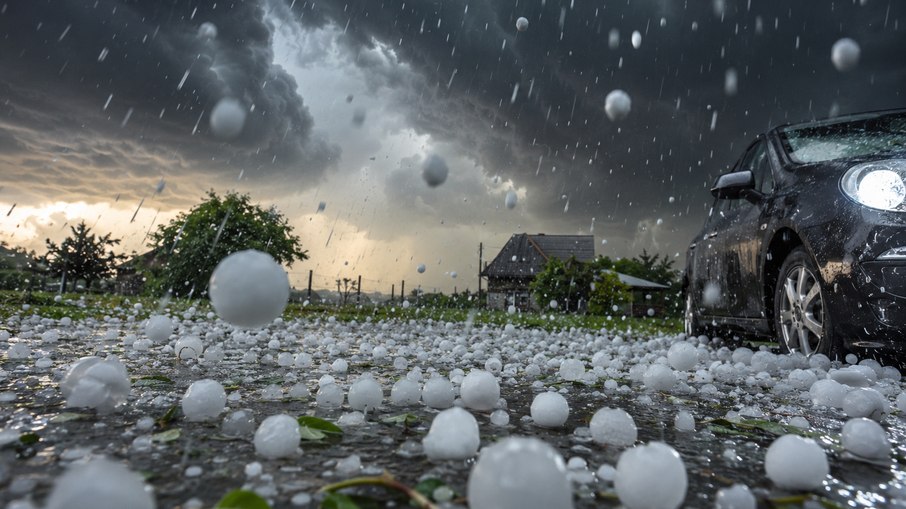 Aquecimento global pode tornar chuvas de granizo mais intensas Aquecimento global pode tornar chuvas de granizo mais intensas