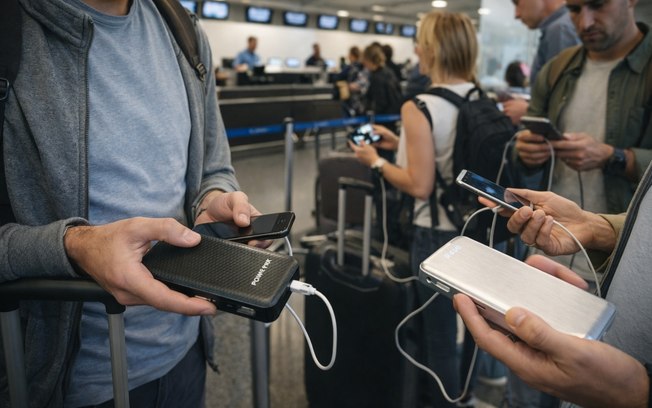 Segurança aérea endurece regras para baterias portáteis