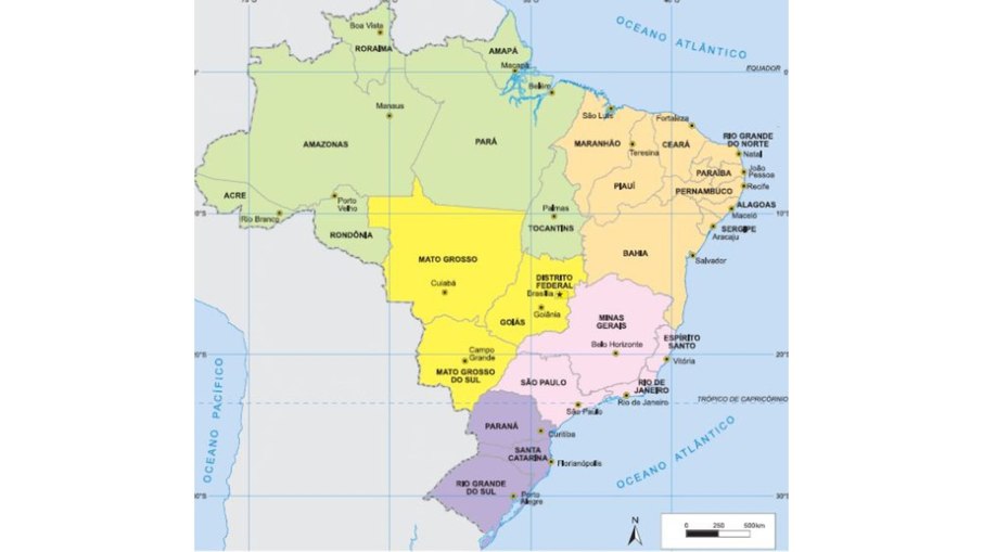 Mapa do Brasil