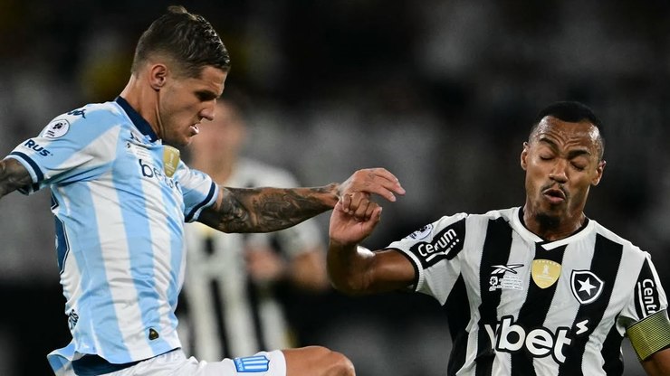 Racing vence Botafogo no Nilton Santos e é campeão da Recopa