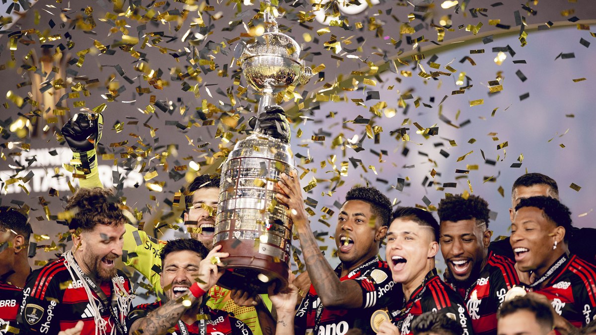 Flamengo sagrou-se tetracampeão da Copa Libertadores