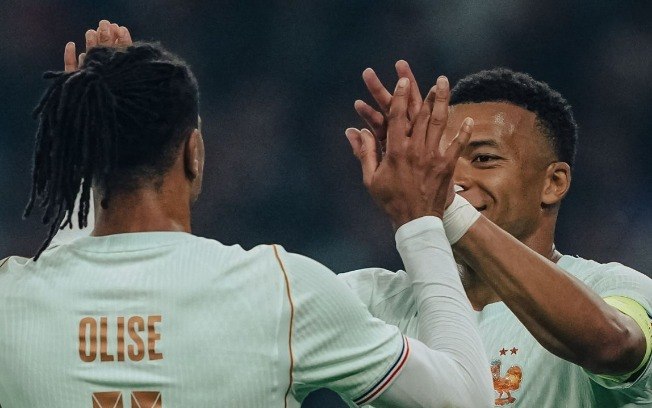 Mbappé e Olise podem se reencontrar no Real Madrid Mbappé e Olise podem se reencontrar no Real Madrid