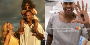 Nasce bebê de Léo Santana e Lore Improta e web vai à loucura