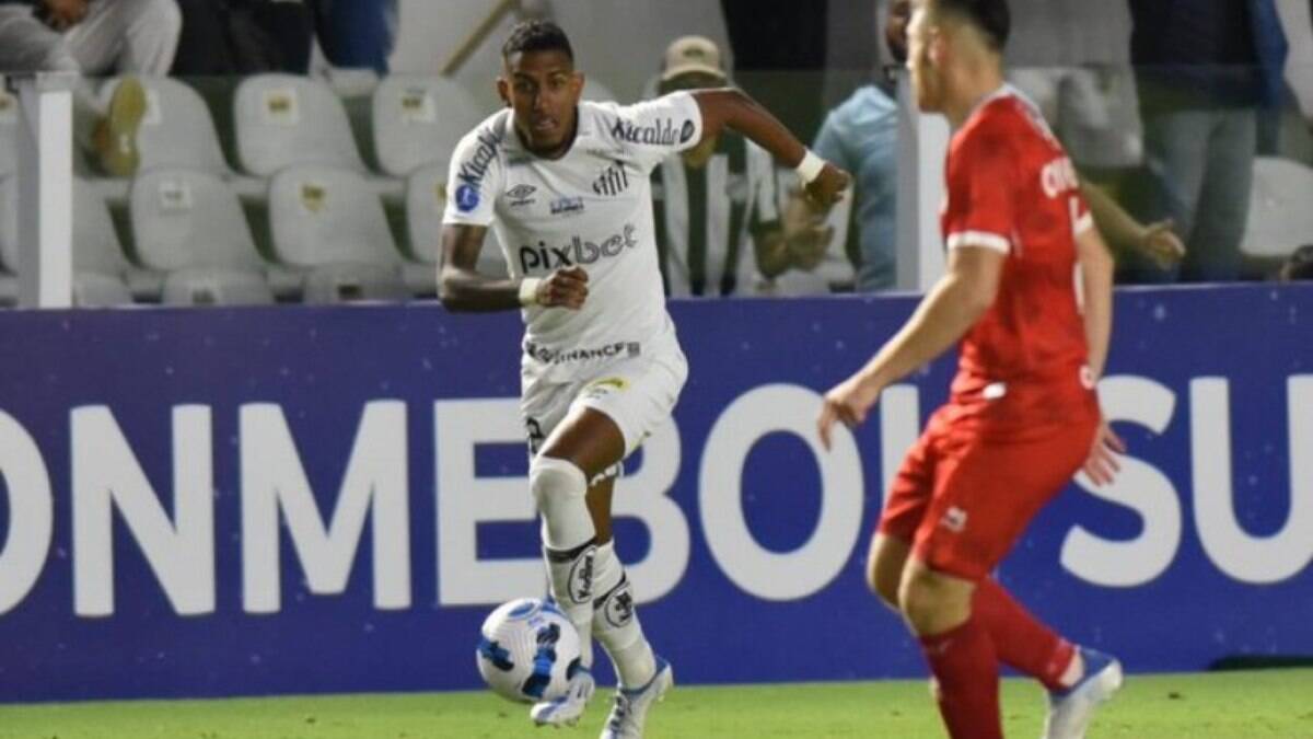 Santos marca no último lance, vence o La Calera e encaminha classificação na Copa Sul-Americana