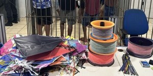 Operação “Céu Limpo” apreende cerol e linha chilena em Rondônia