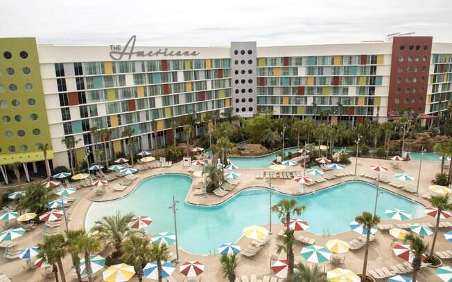 O Cabana Bay Beach Resort está entre os hotéis da Universal Orlando Resort que reabrirão em 5 de junho