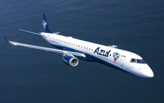 A Azul está entre as companhias aéreas mais pontuais do mundo e ganhou a primeira colocação entre as linhas de baixo custo