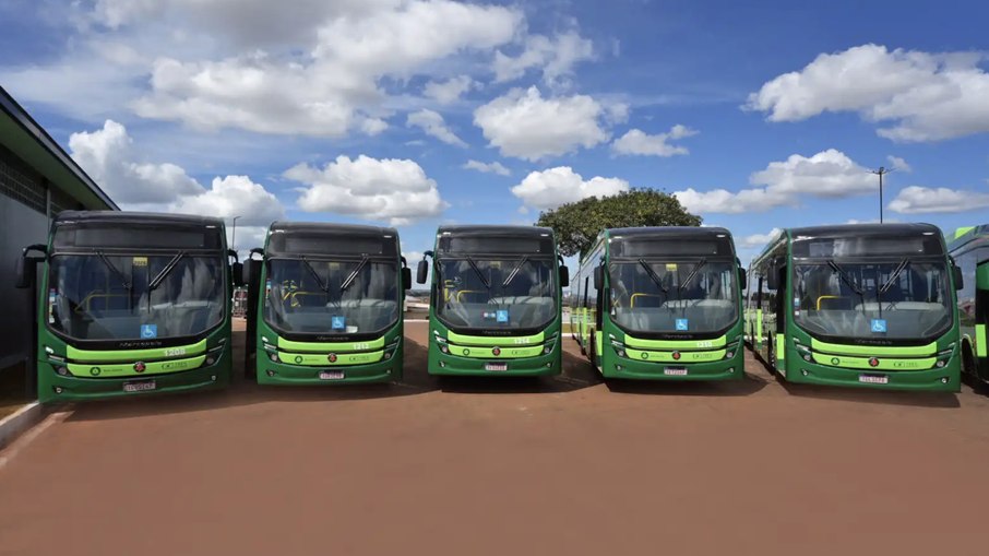Ônibus articulados elétricos BYD em Goiânia-GO Ônibus articulados elétricos BYD em Goiânia-GO