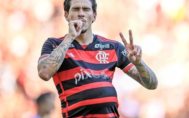 Pedro marcou o primeiro gol do Flamengo contra o Fluminense, neste domingo, no Maracanã - Foto: DIvulgação / Flamengo