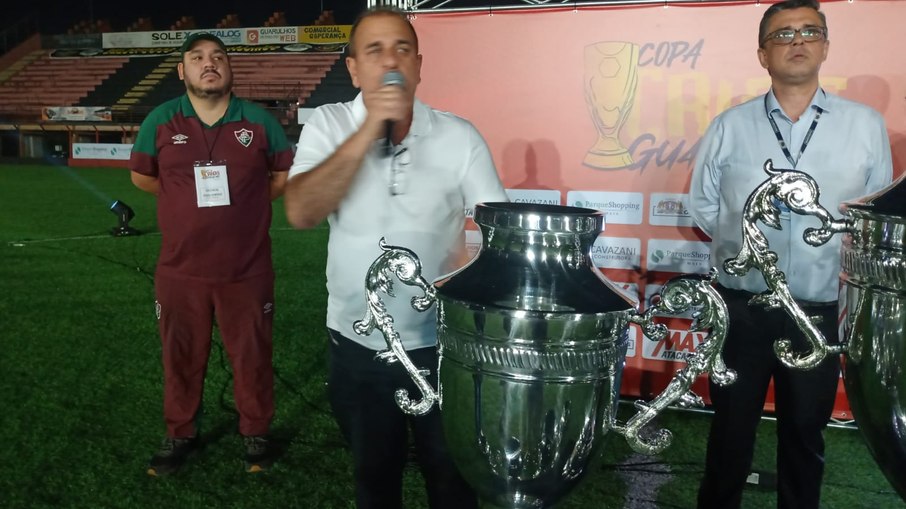 Americano, Secretário de Governo, discursa na abertura. Americano, Secretário de Governo, discursa na abertura.