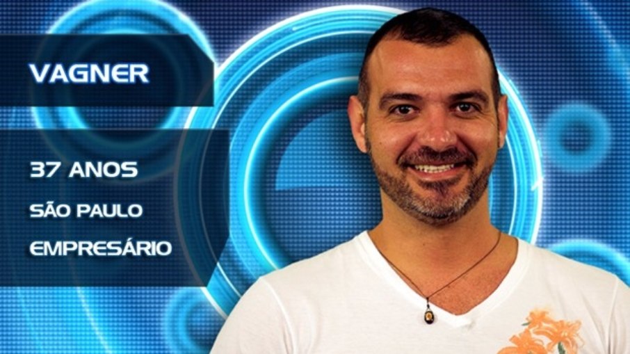 Vagner Lara na época do 'Big Brother Brasil 14'