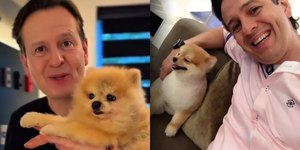 Zucatelli lamenta morte de Paçoca, cão que aparecia na TV com ele