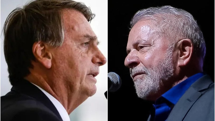 Jair Bolsonaro (PL) e Lula (PT)