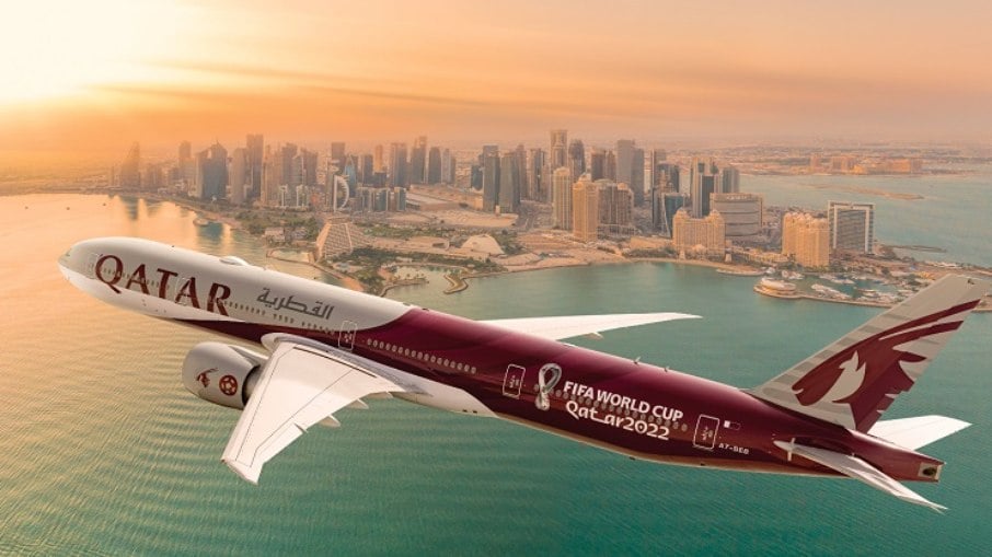 Qatar Airways disponibiliza pacotes completos da Copa do Mundo 2022