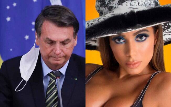 Jair Bolsonaro e Anitta