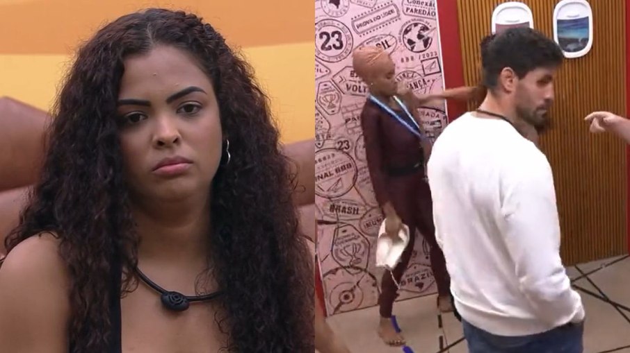 Paula assusta Aline ao socar parede no 'BBB 23'