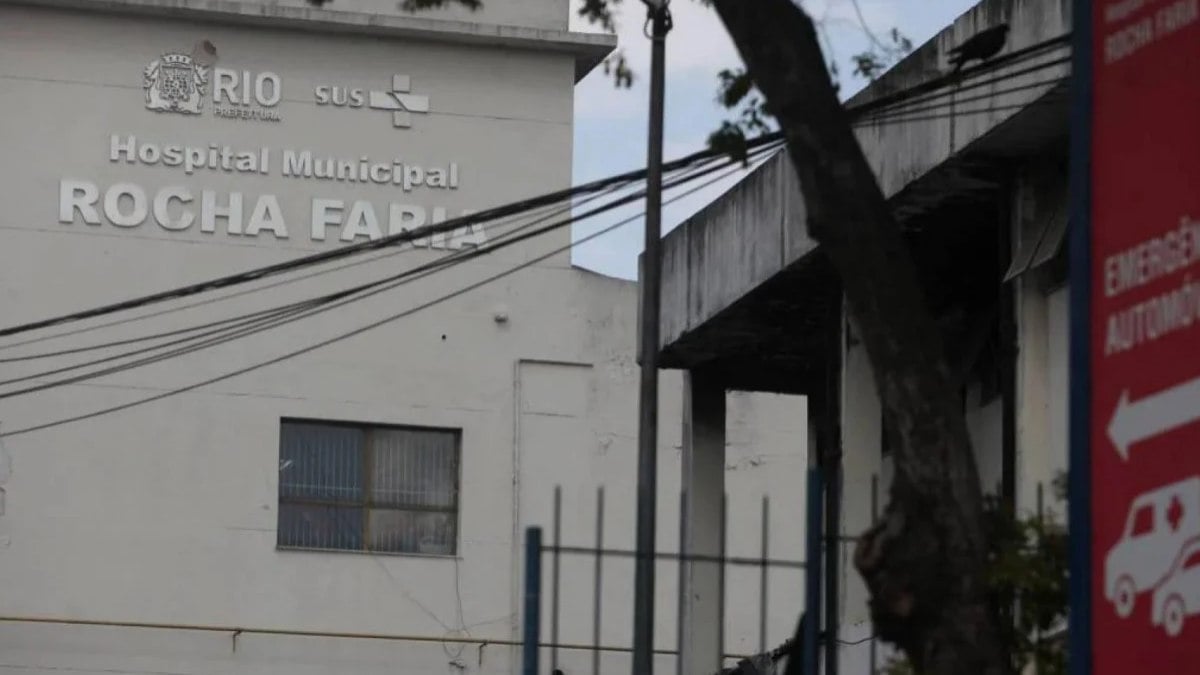 Hospital Municipal Rocha Faria, na Zona Oeste do Rio 