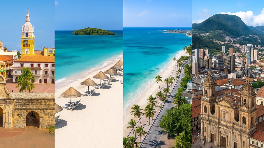 O roteiro mais completo pela Colômbia O roteiro mais completo pela Colômbia