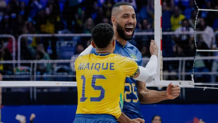 Brasil x Japão pela Liga das Nações de Vôlei: saiba onde assistir