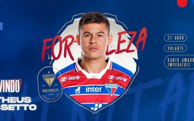 Fortaleza anuncia contratação de Matheus Rossetto