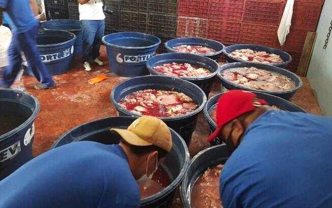 Vigilância interdita depósito clandestino de carnes em Campinas